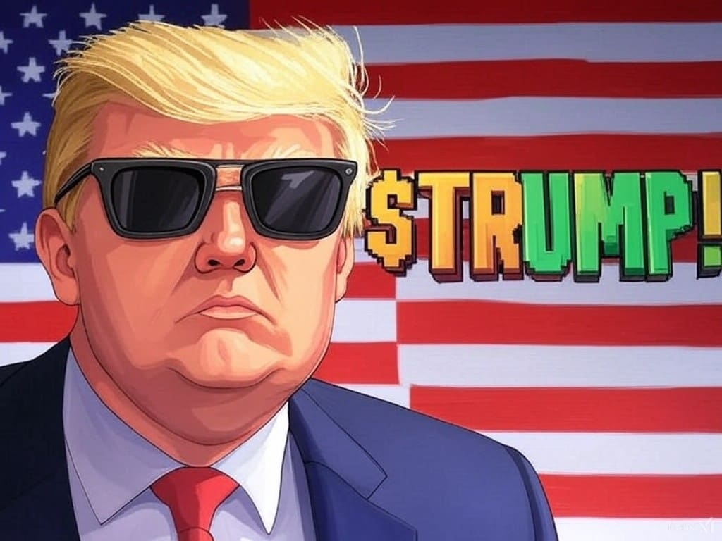 $Trump memecoin on solana blog post